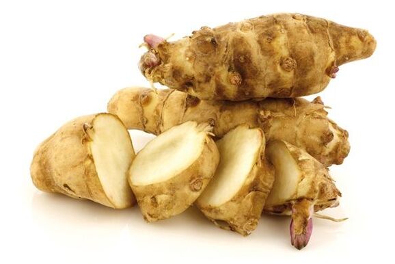 Masks made of Jerusalem artichoke